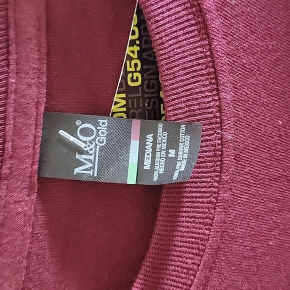 M & O Gold, "When In Doubt Tacos Out" T-shirt, Size: M, NWT - Picture 2 of 5